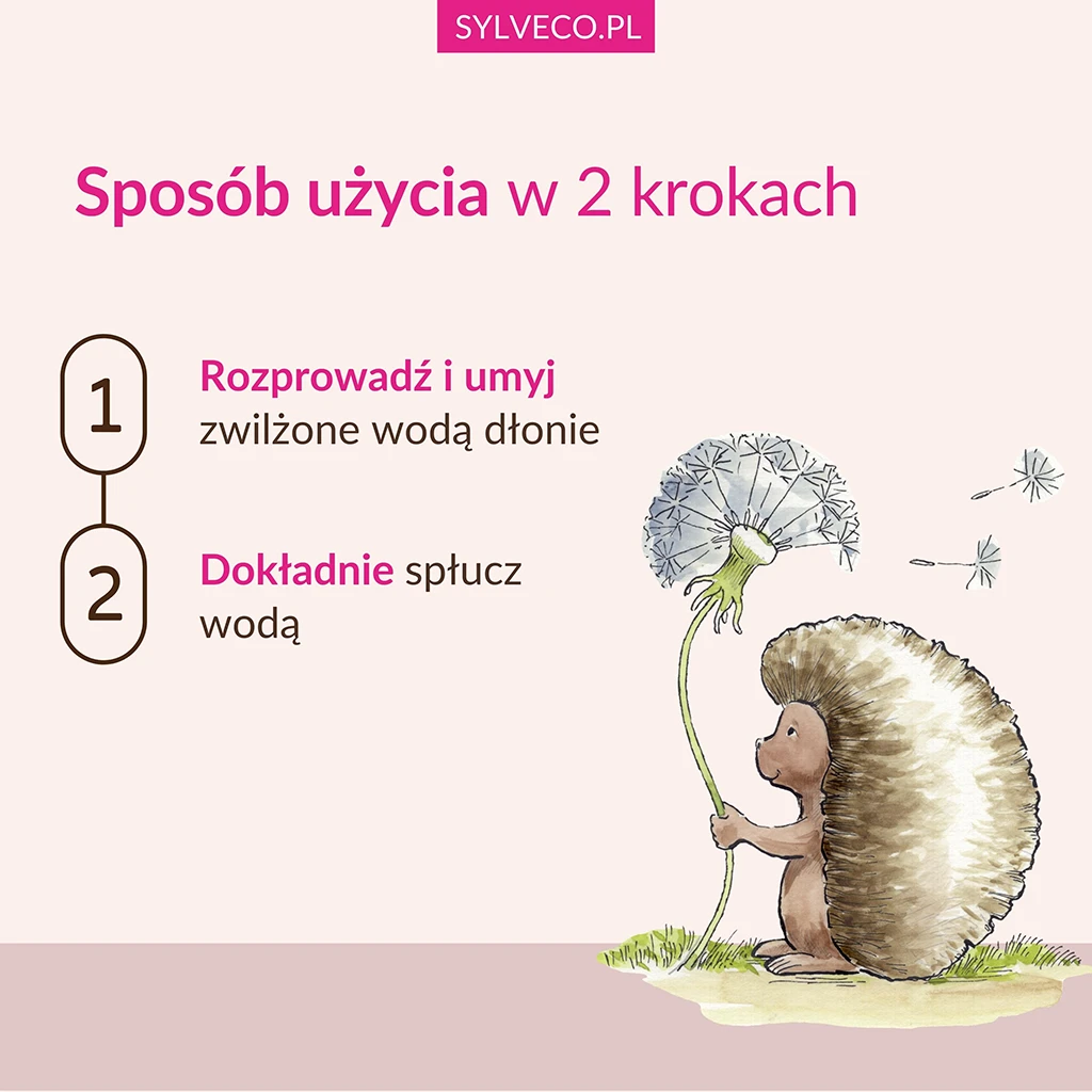 Vianek Sylveco Bimbi 3+ Schiuma Mani Lampone