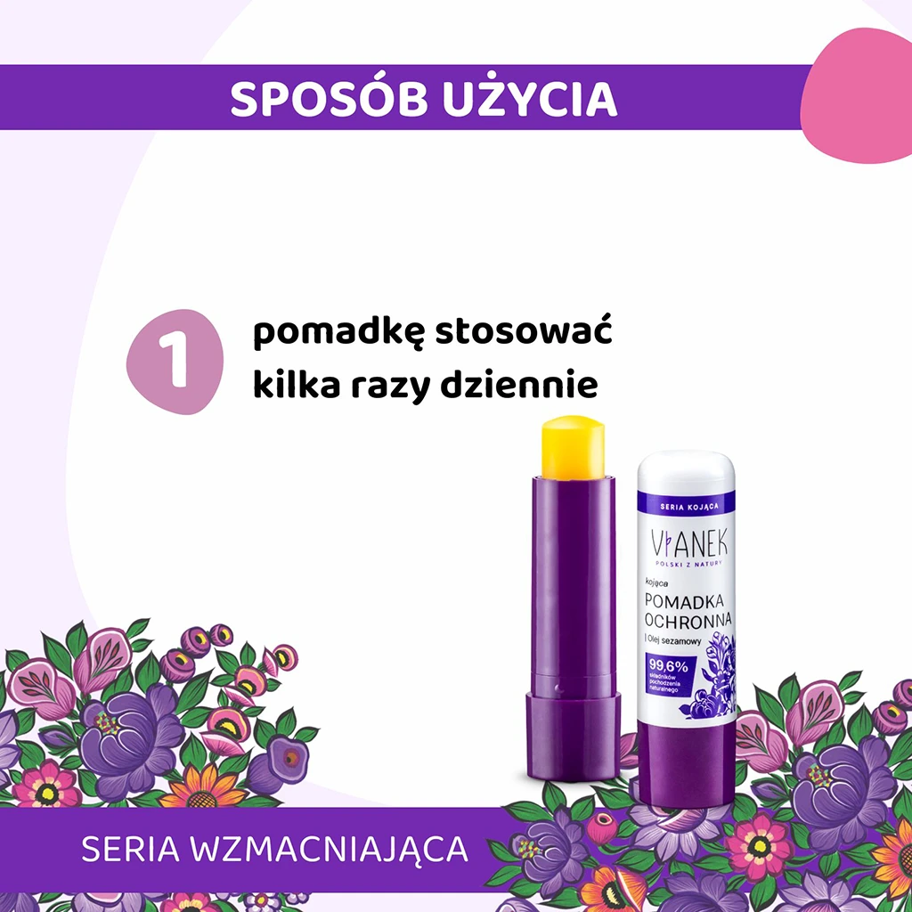 Vianek Classico balsamo labbra uva 4,6 g