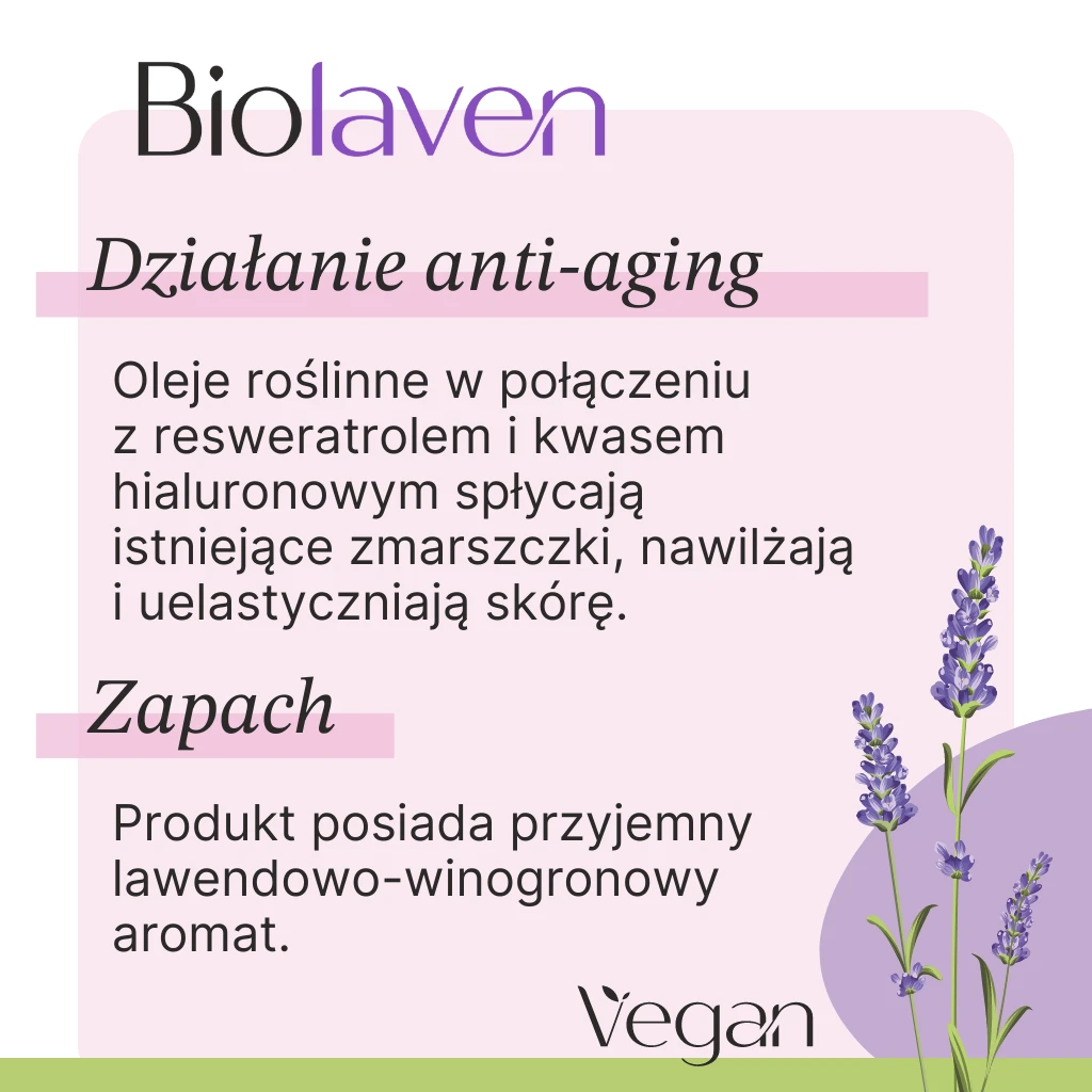 Biolaven maschera viso notte AHA 45 ml